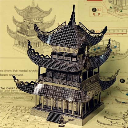 Yueyang Tower 3D Metal Model Kit