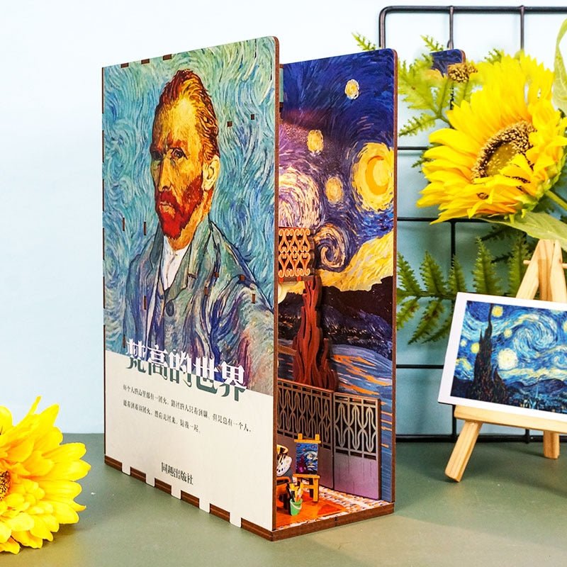 Van Gogh's World DIY Book Nook Kit