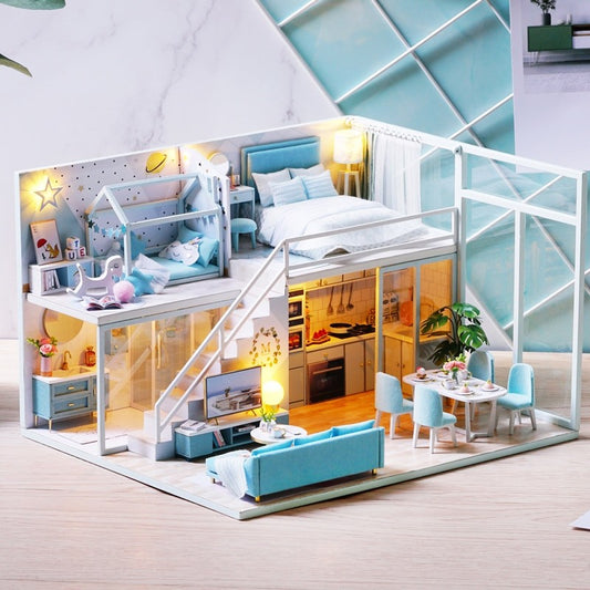 Poetic Life DIY 3D Miniature Dollhouse Kit Instruction PDF