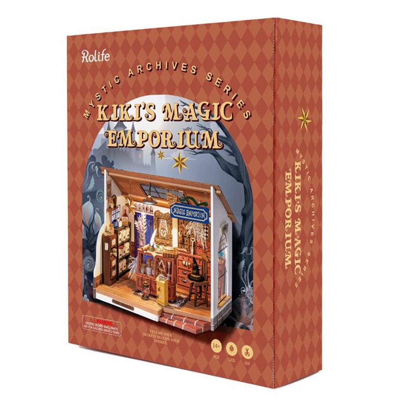 Rolife DG155 Magic Emporium of Kiki DIY Dollhouse - Mycutebee