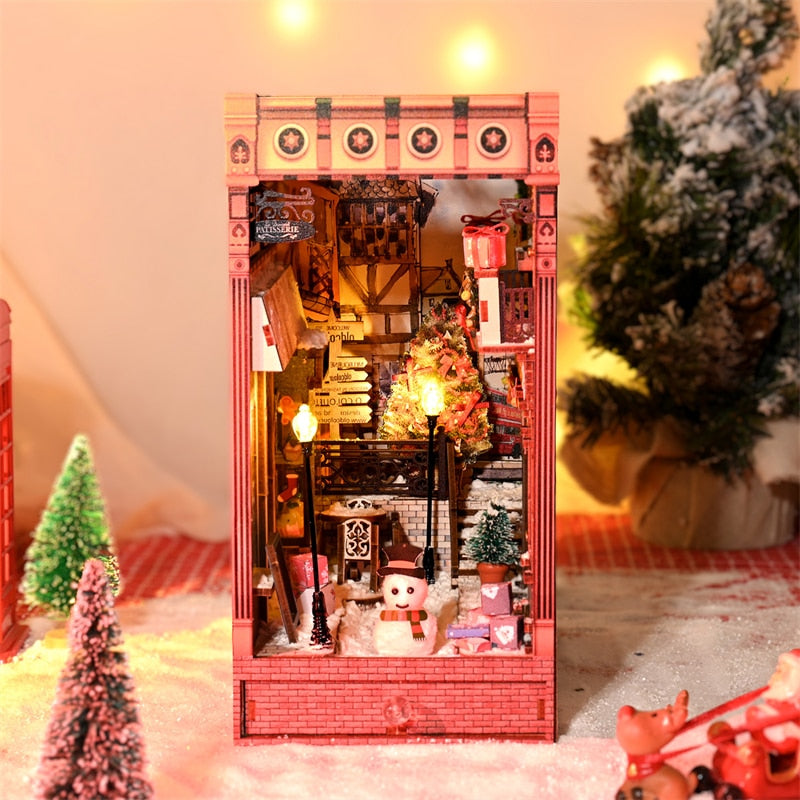 Christmas Crazy Night DIY Book Nook Kit