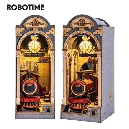 Robotime Rolife Time Travel DIY Book Nook Kit