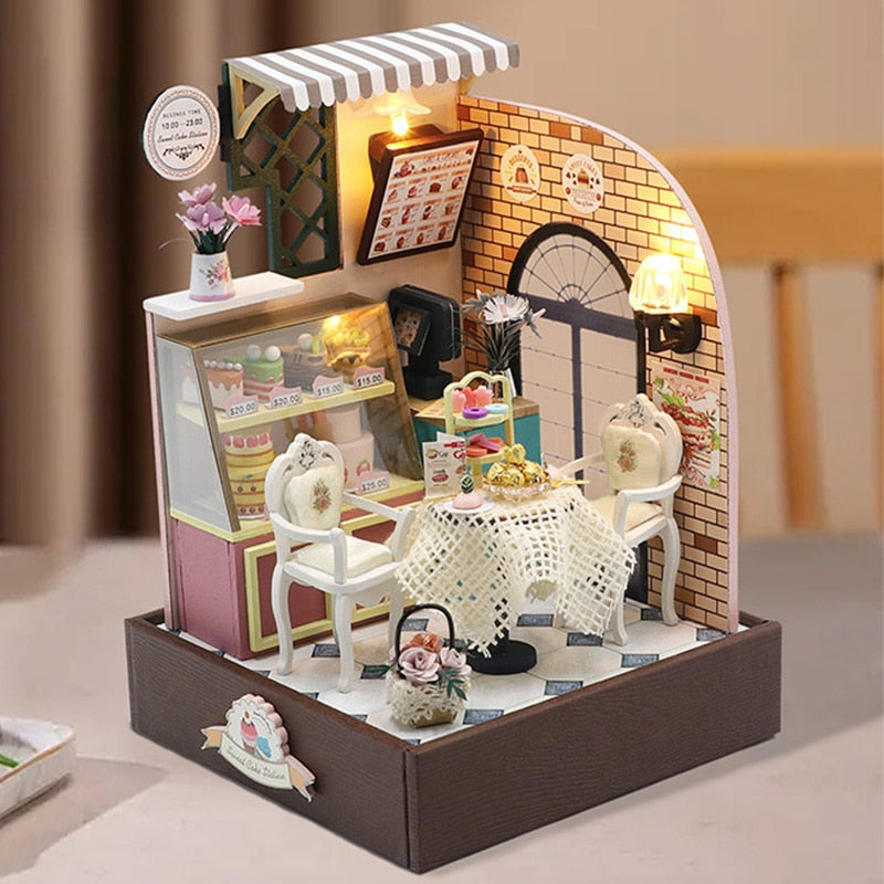 Mini Flowe Cafe DIY Miniature Kit - Mycutebee