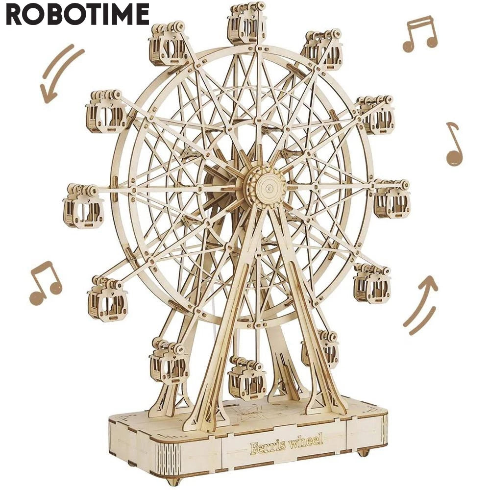 Robotime Rolife Ferris Wheel 3D Wooden Puzzle