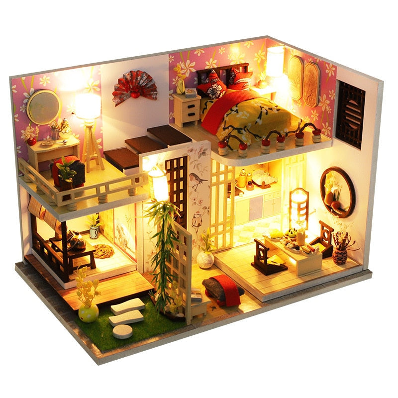 Japanese Casa Loft DIY Dollhouse Kit