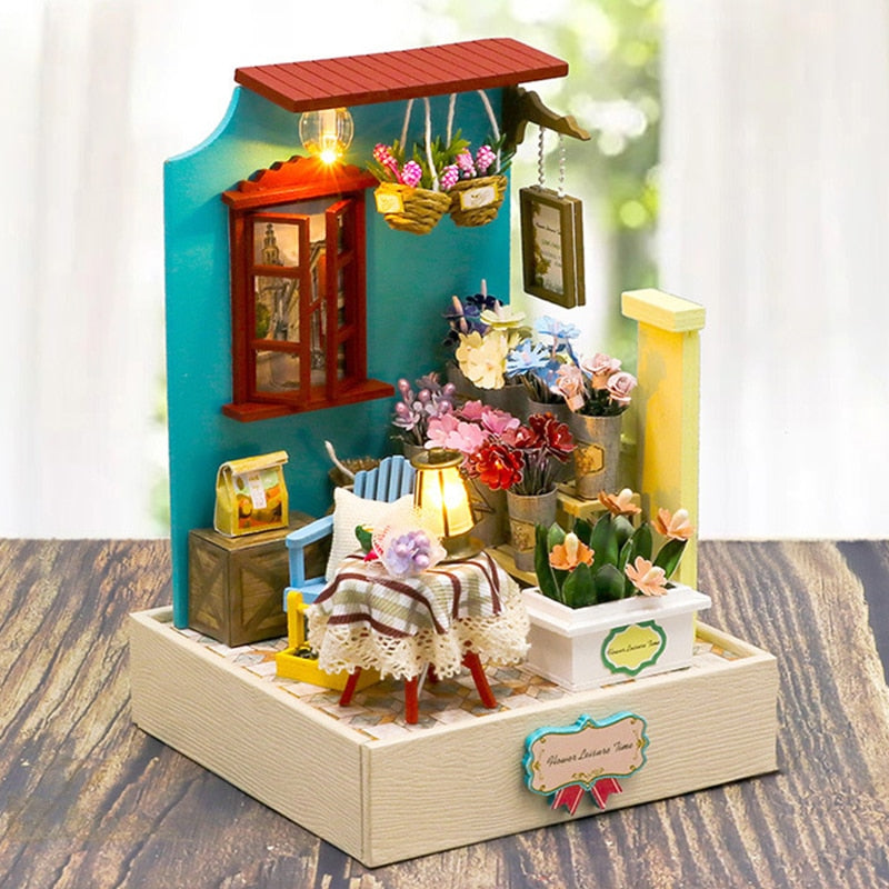 Mini Flowe Cafe DIY Miniature Kit - Mycutebee