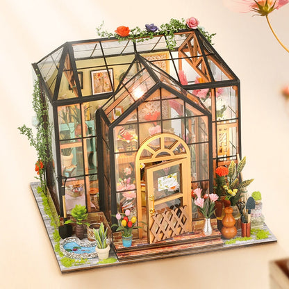 Jenny Greenhouse DIY Dollhouse Kit