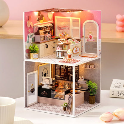 My Little Scene DIY Dollhouse Kit - Mycutebee