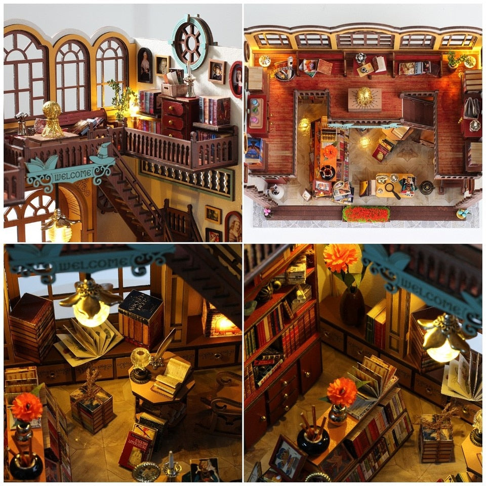 Magic Book House TS216  DIY Dollhouse - Mycutebee