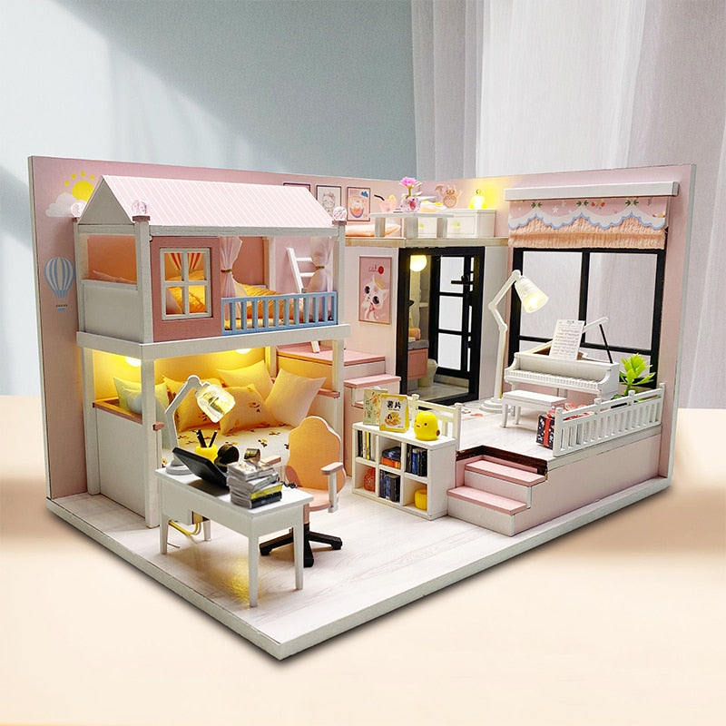 Modern Loft V2 DIY DollHouse Kit