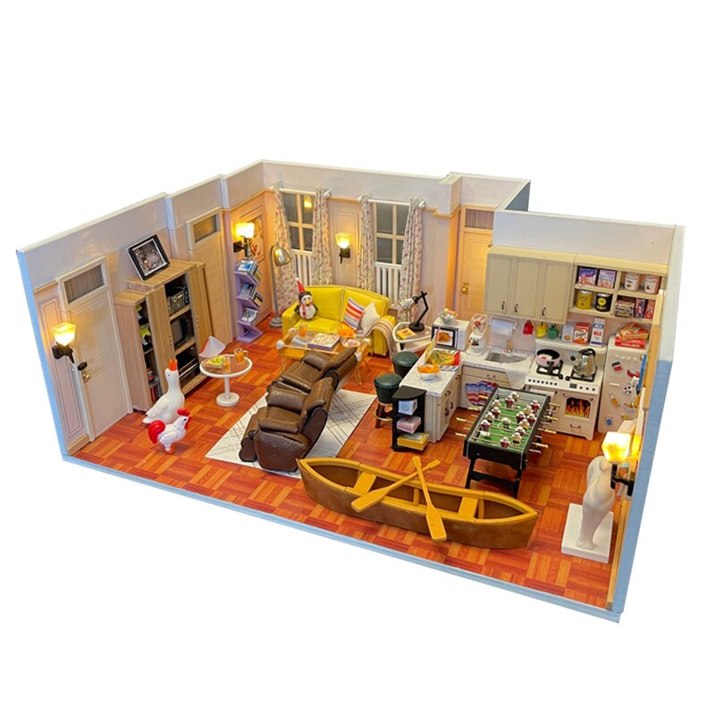 Friends Series: Joey Apartment DIY Dollhouse Kit