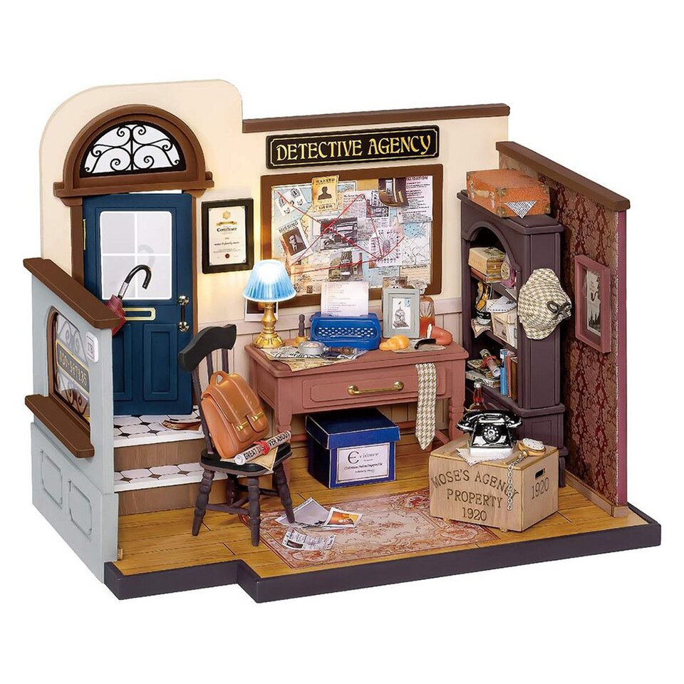 Rolife DG157 Mose's Detective Agency DIY House - Mycutebee