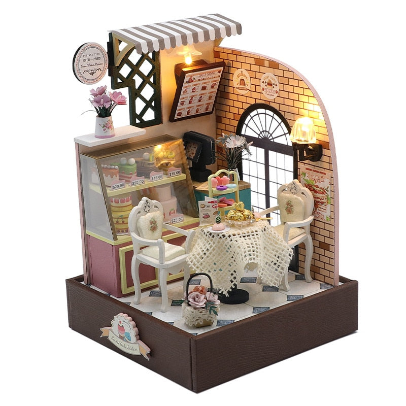 Mini Flowe Cafe DIY Miniature Kit - Mycutebee