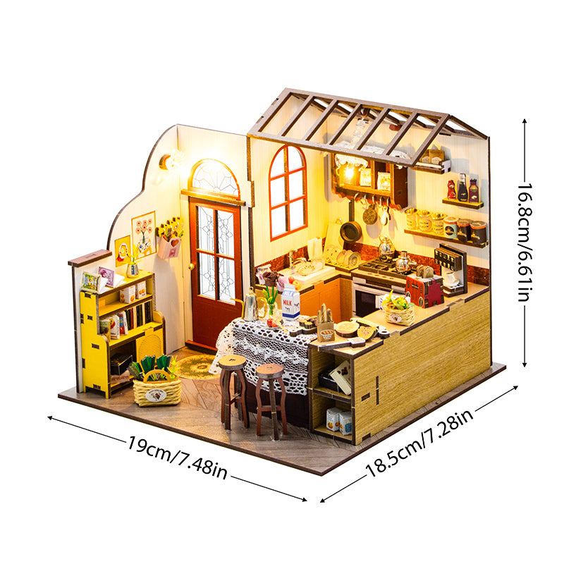 Peta's Kitchen DIY Dollhouse Kit