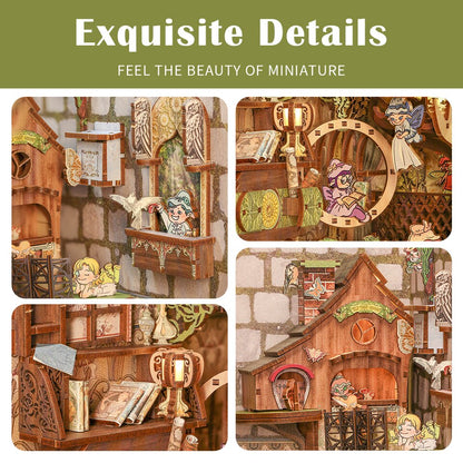 Cutebee Elven Paradise DIY Book Nook Kit