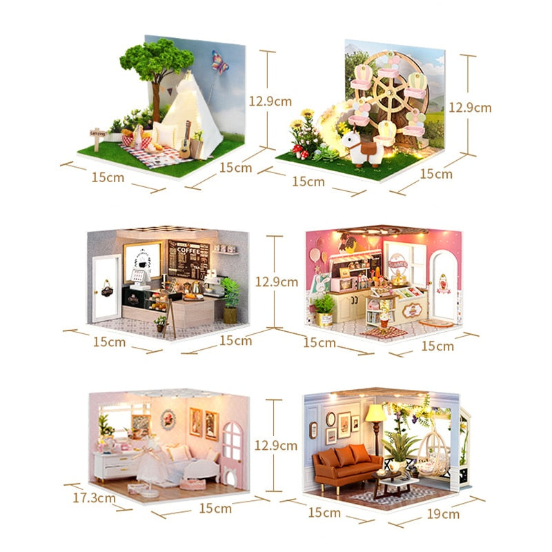 My Little Scene DIY Dollhouse Kit