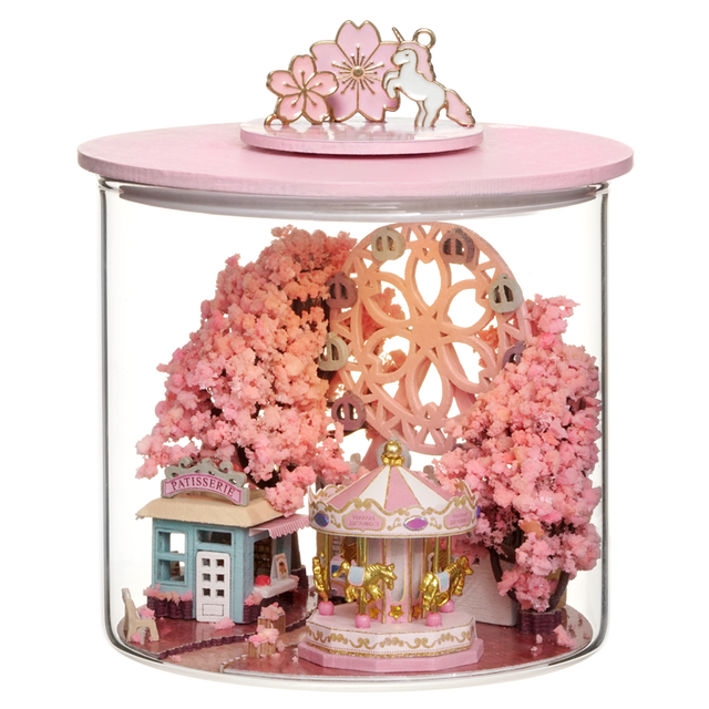 DIY Mini Casa Magic Garden Dollhouse Kit