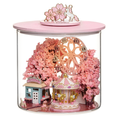 DIY Mini Casa Magic Garden Dollhouse Kit