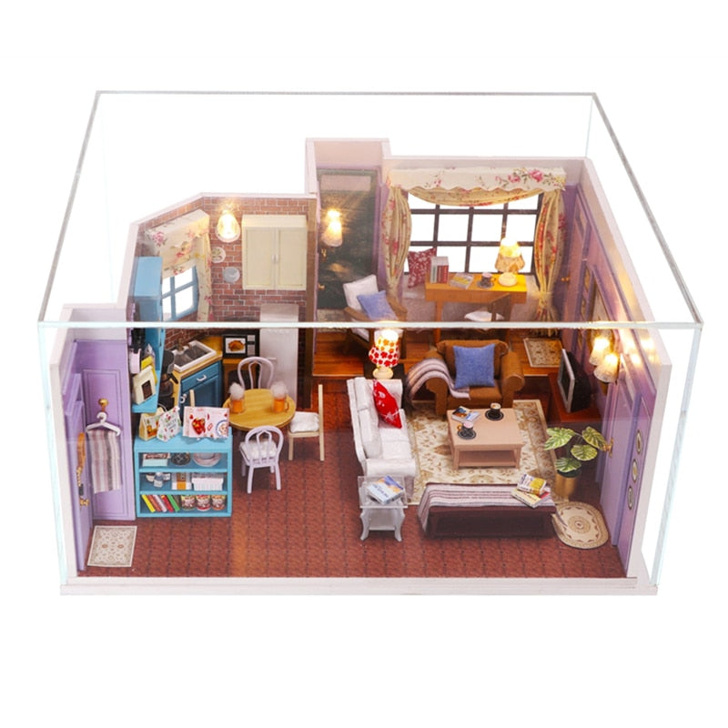 DIY Monica's Apartment DIY Dollhouse - Mycutebee