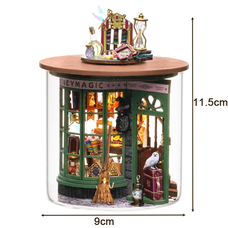 DIY Mini Casa Magic Garden Dollhouse Kit