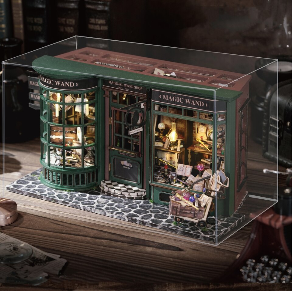 Magical Wand Shop DIY Dollhouse Kit