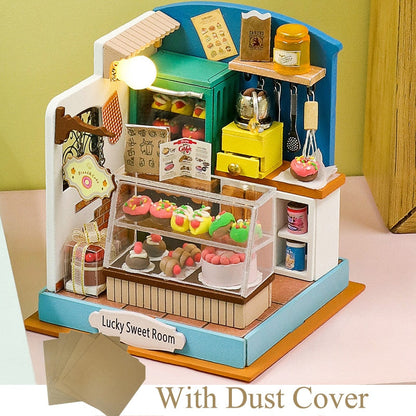 Lucky Sweet Room DIY Dollhouse Kit