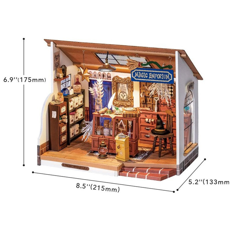 Rolife DG155 Magic Emporium of Kiki DIY Dollhouse - Mycutebee