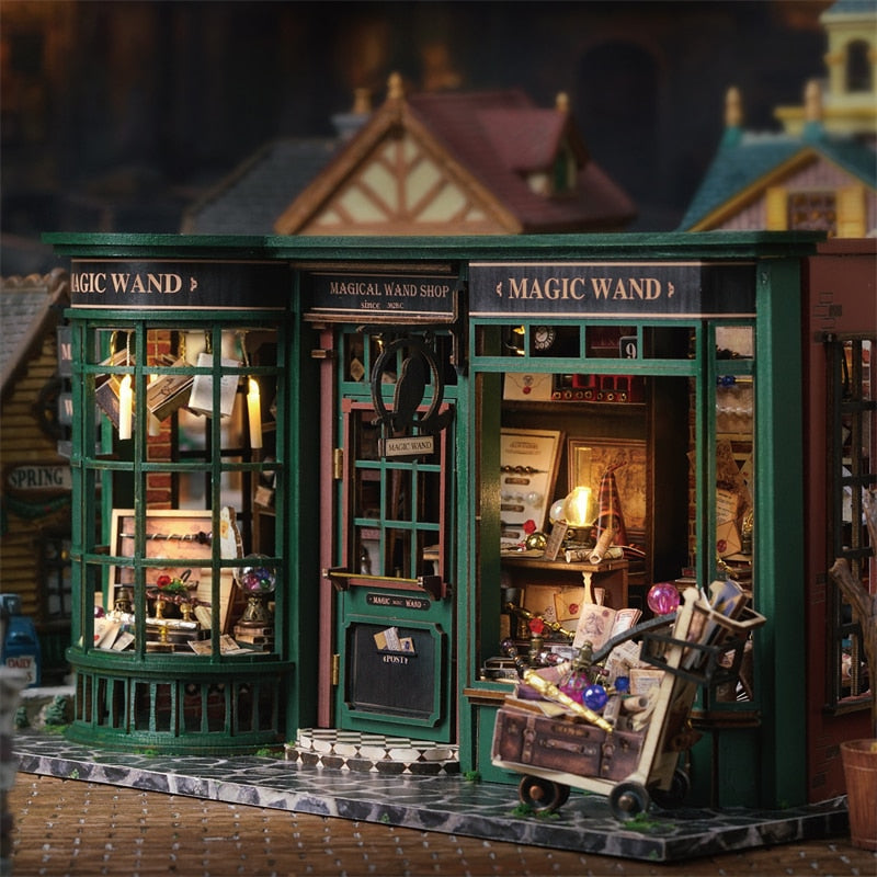 Magical Wand House F032 DIY Wooden Doll House - Mycutebee