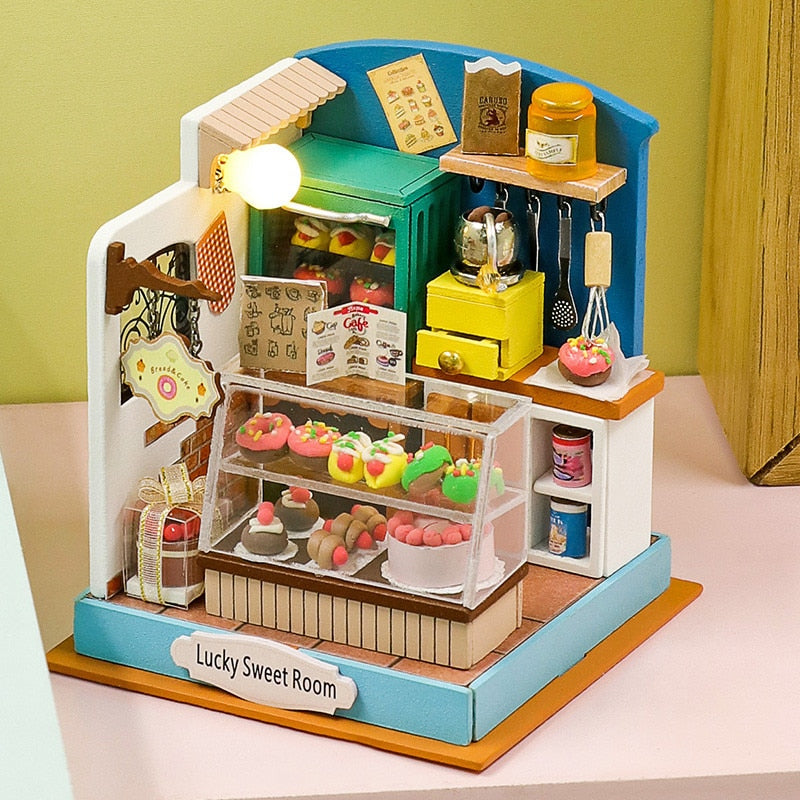 Lucky Sweet Room DIY Dollhouse Kit