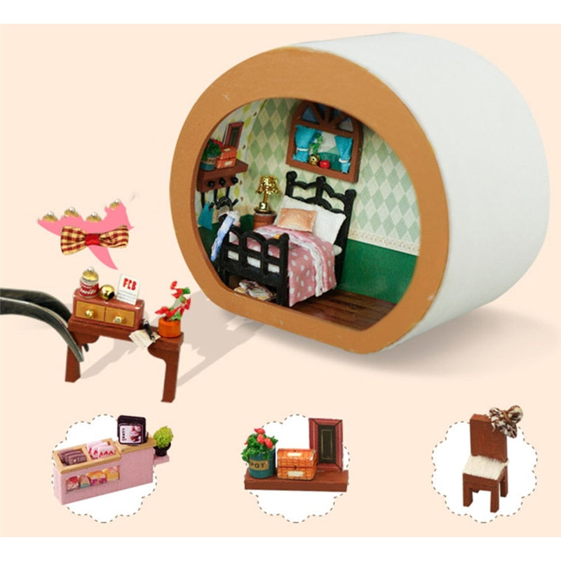 Bear House TH3839 DIY Miniature House Kit - Mycutebee