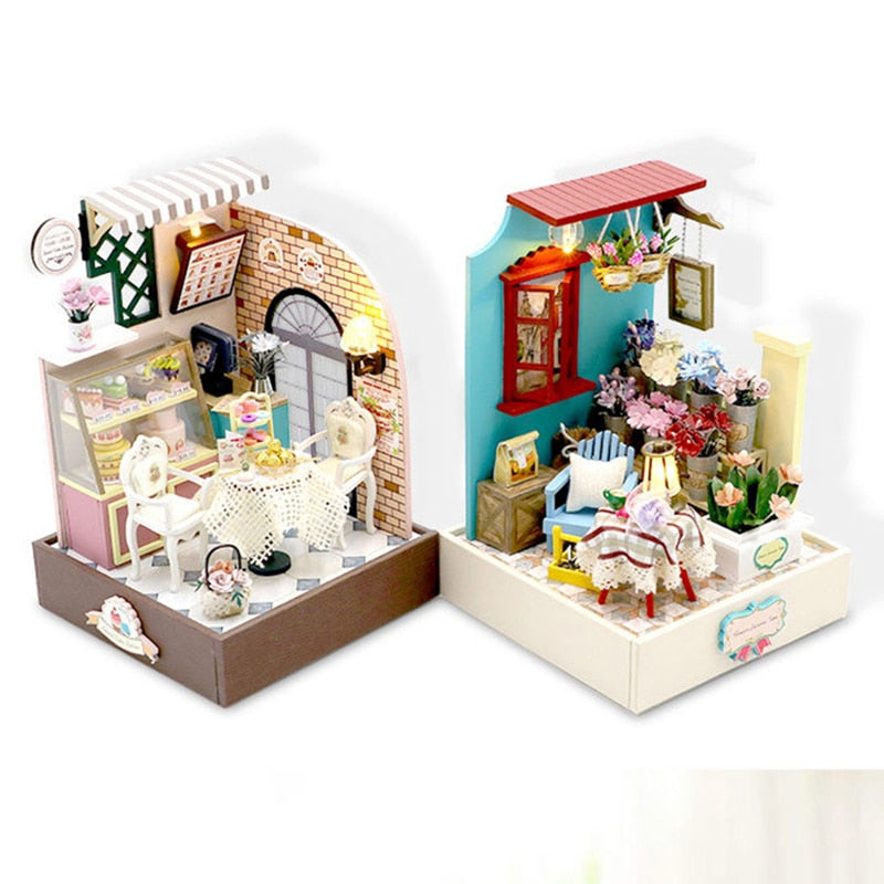 Mini Flowe Cafe DIY Miniature Kit - Mycutebee