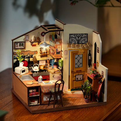 Robotime Rolife Homey Kitchen Miniature House - Mycutebee