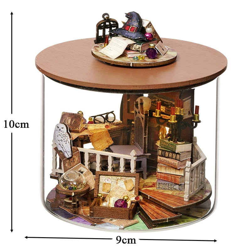 Magic House Glass DIY Dollhouse Kit