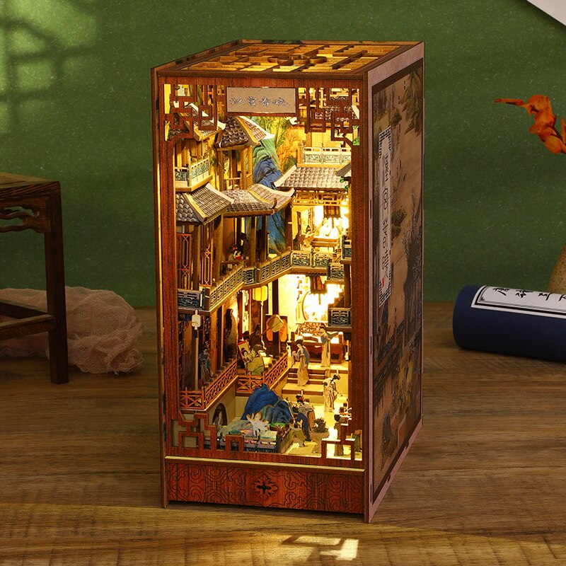 Chinese Ancient Town DIY Book Nook Kit