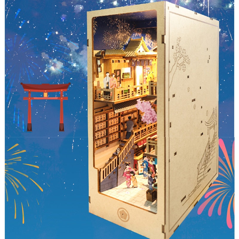 Fireworks Night Tour DIY Book Nook Kit