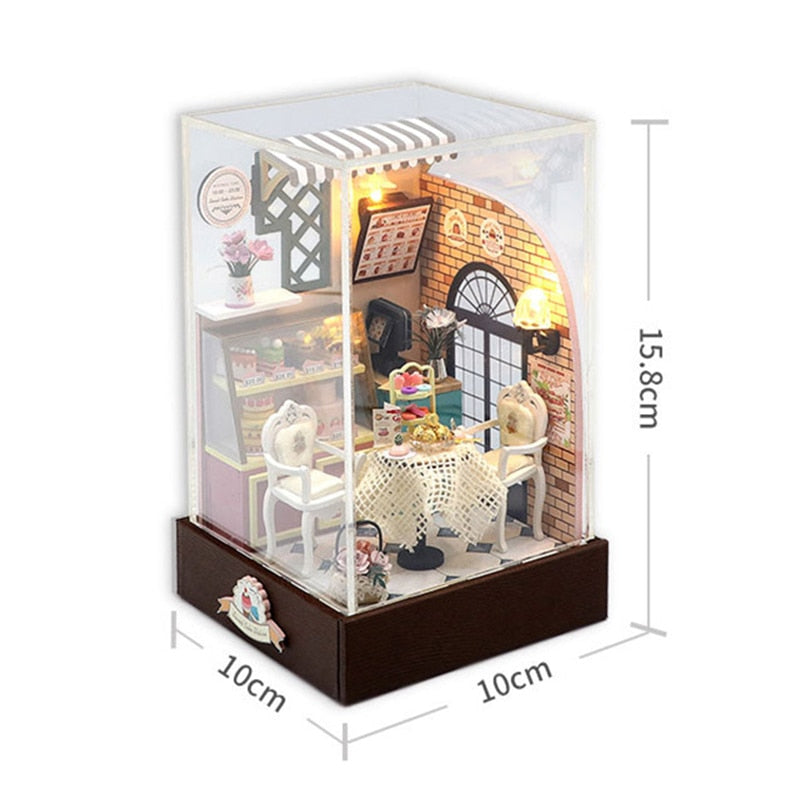 Mini Flowe Cafe DIY Miniature Kit - Mycutebee