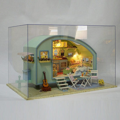 Cutebee Time Travel DIY 3D Miniature Caravan - Mycutebee