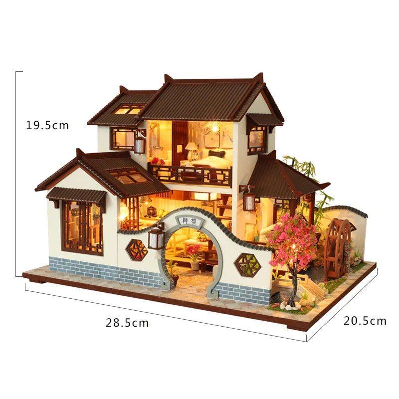 Land of Idyllic Beauty DIY Dollhouse Kit