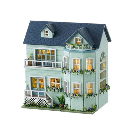 Cutebee Mini Villa Garden DIY Miniature House - Mycutebee