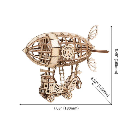 Robotime Air Vehicle Movement Assembled Mechanical Model