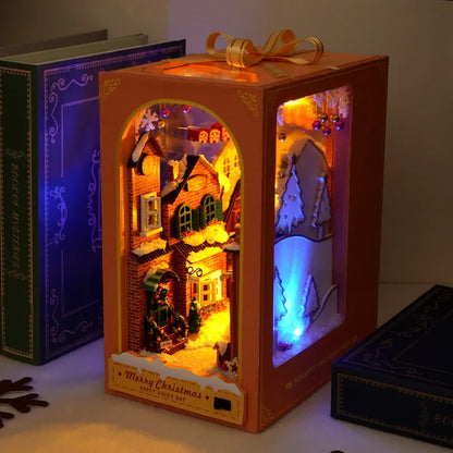 Merry Christmas DIY Book Nook Kit