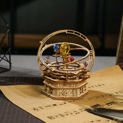 ROKR Starry Night Orrery Mechanical Music Box