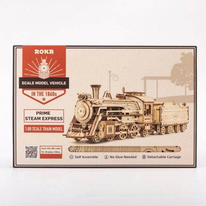 ROKR 1:80 Scale Model Train-Prime Steam Express