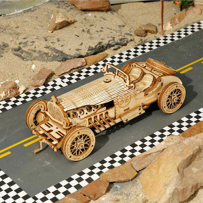 Grand Prix Car DIY Scale 3D Model Vehicle