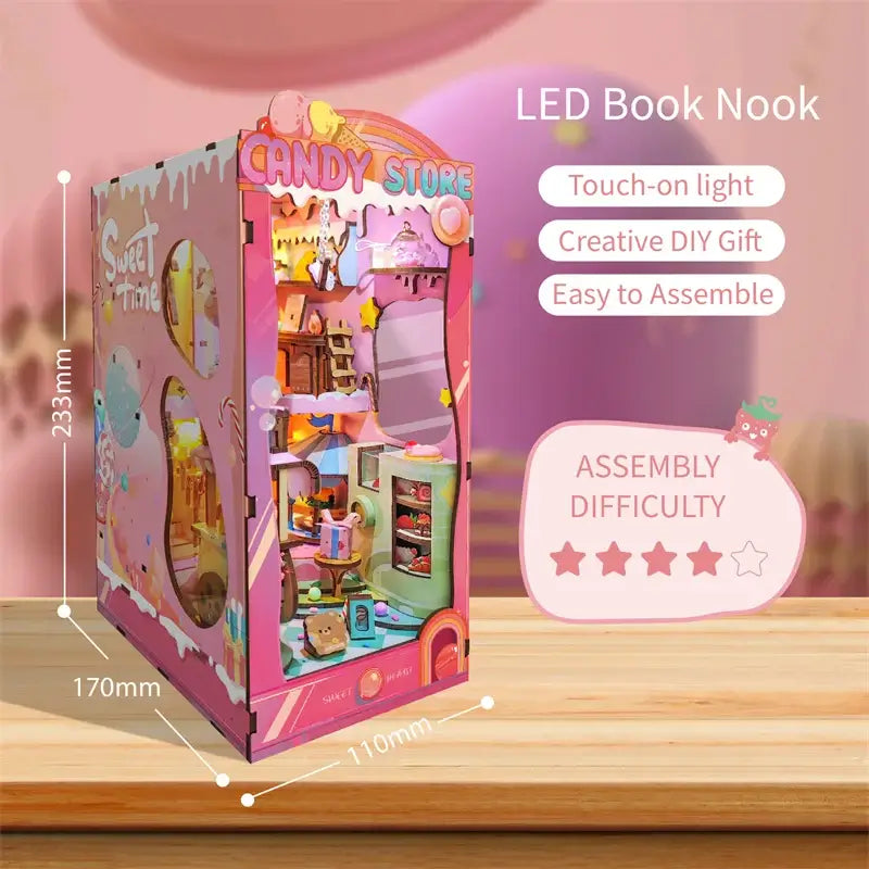 Candy Store DIY Book Nook Kit