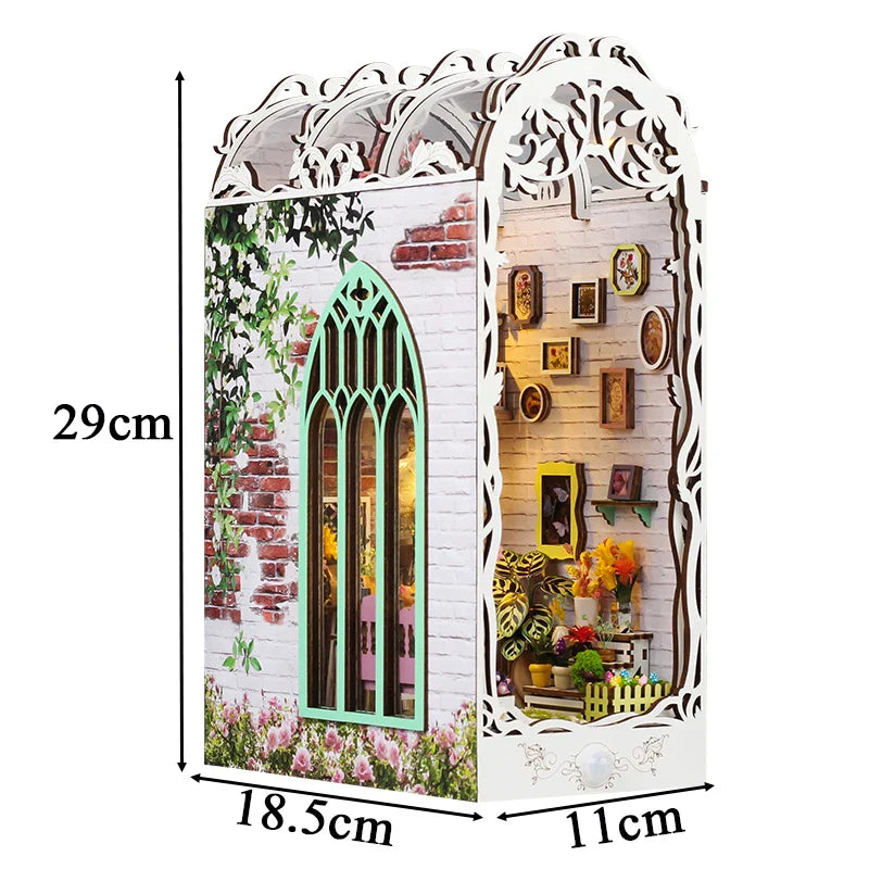 Flower House DIY Book Nook Kit