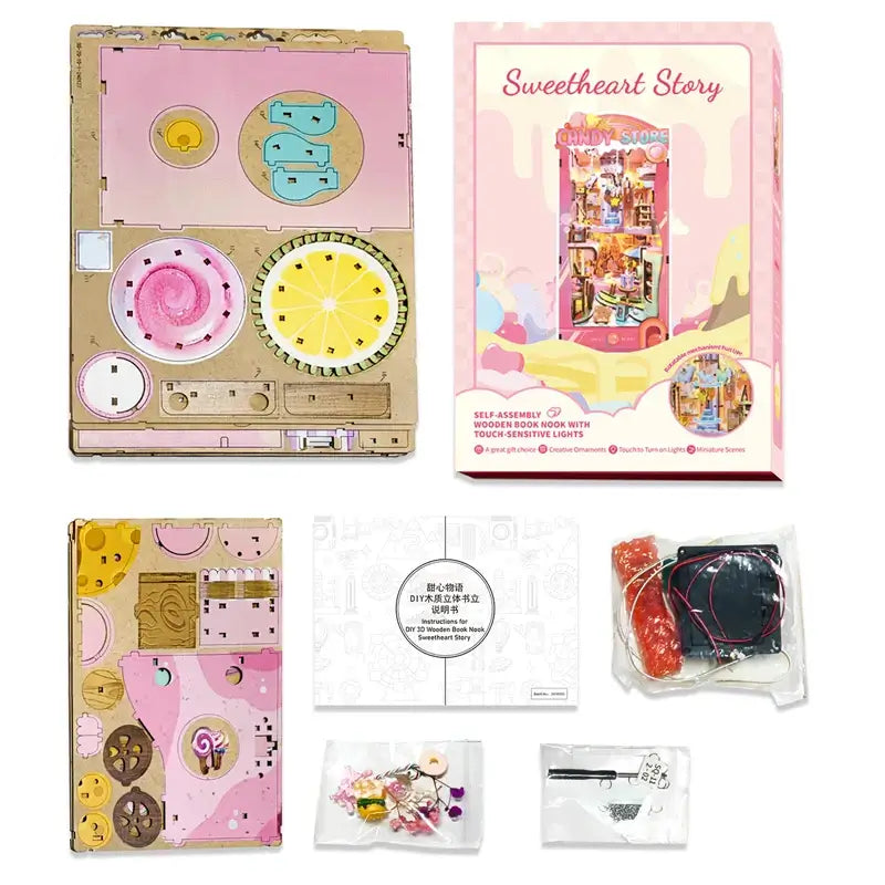 Candy Store DIY Book Nook Kit