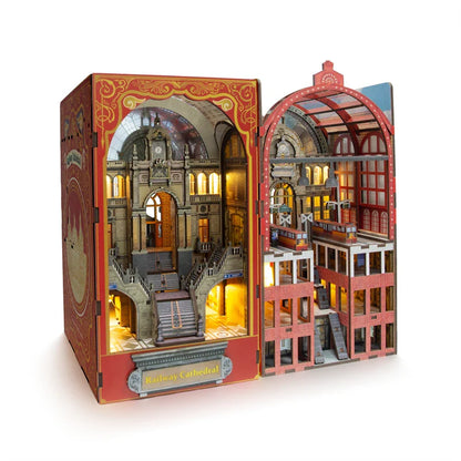 Railway Cathedral DIY Book Nook Kit