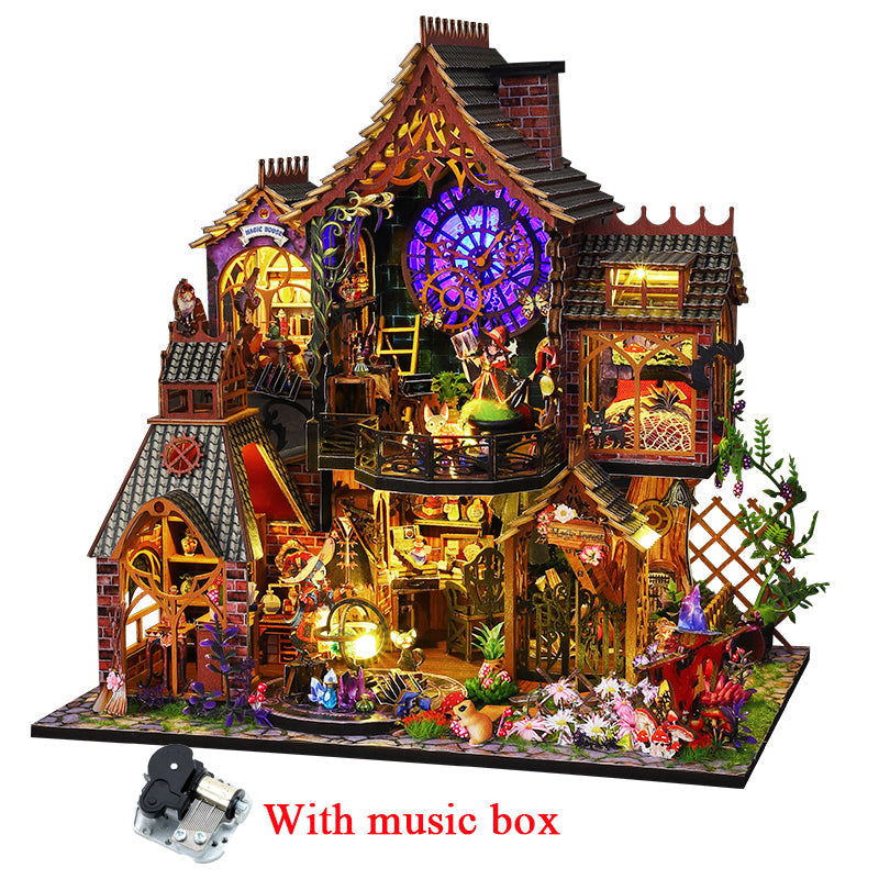 Magic Spirit Cottage DIY Dollhouse Kit