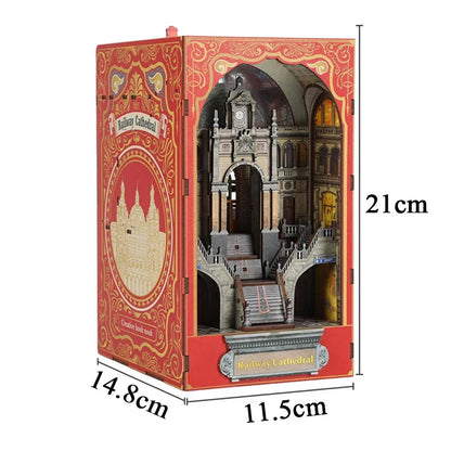 Railway Cathedral DIY Book Nook Kit